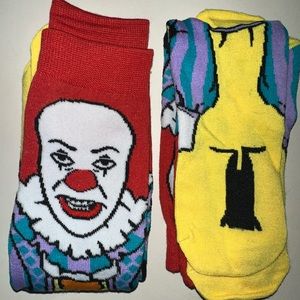 Pennywise the Dancing Clown Socks (New W/O Tag)